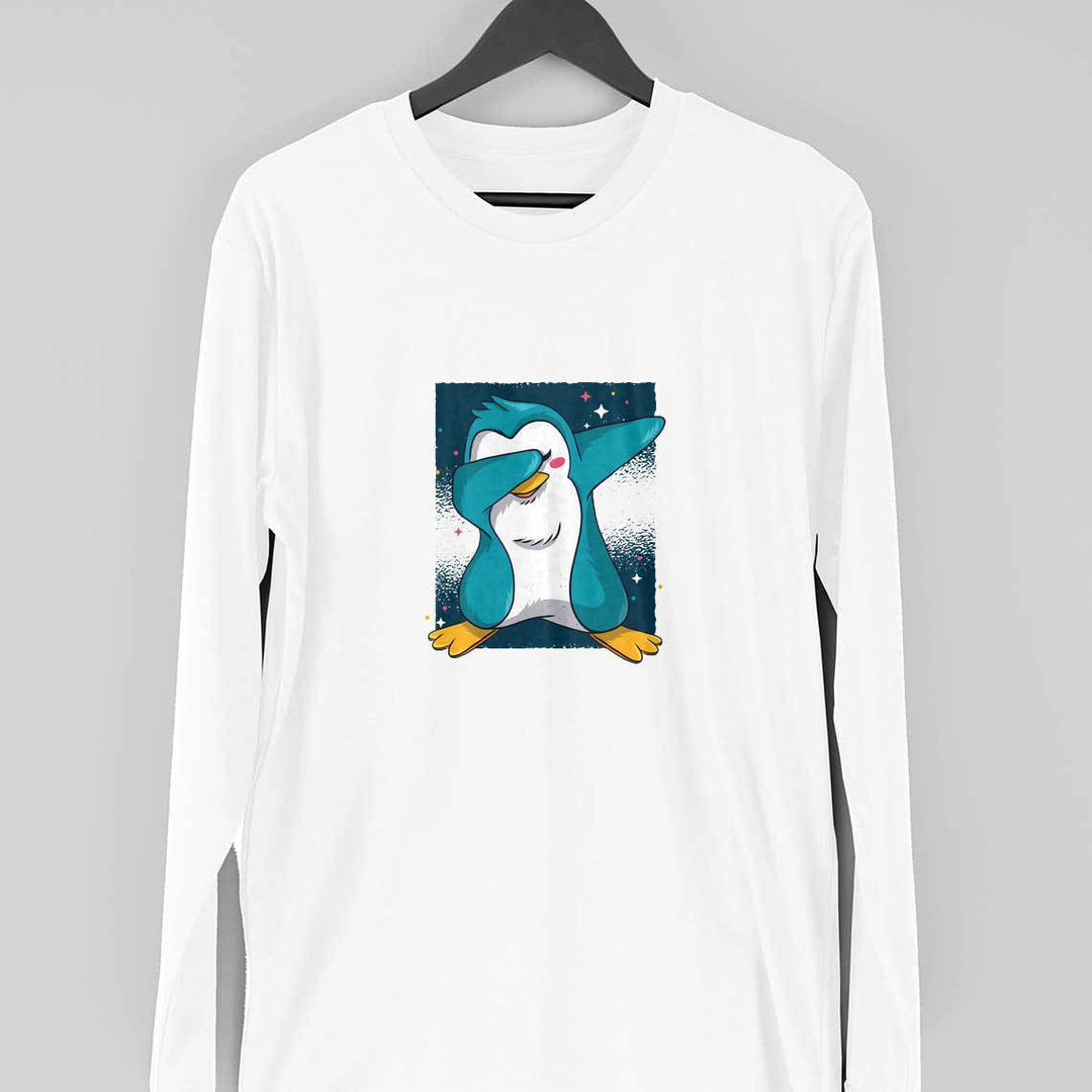 Penguin Dab Full Sleeve T-Shirt