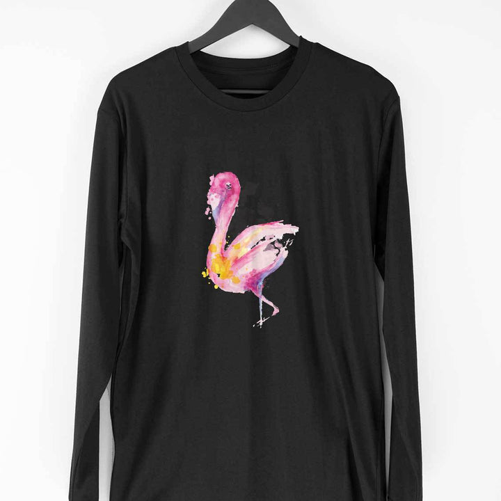 Flamingo Full Sleeve T-Shirt
