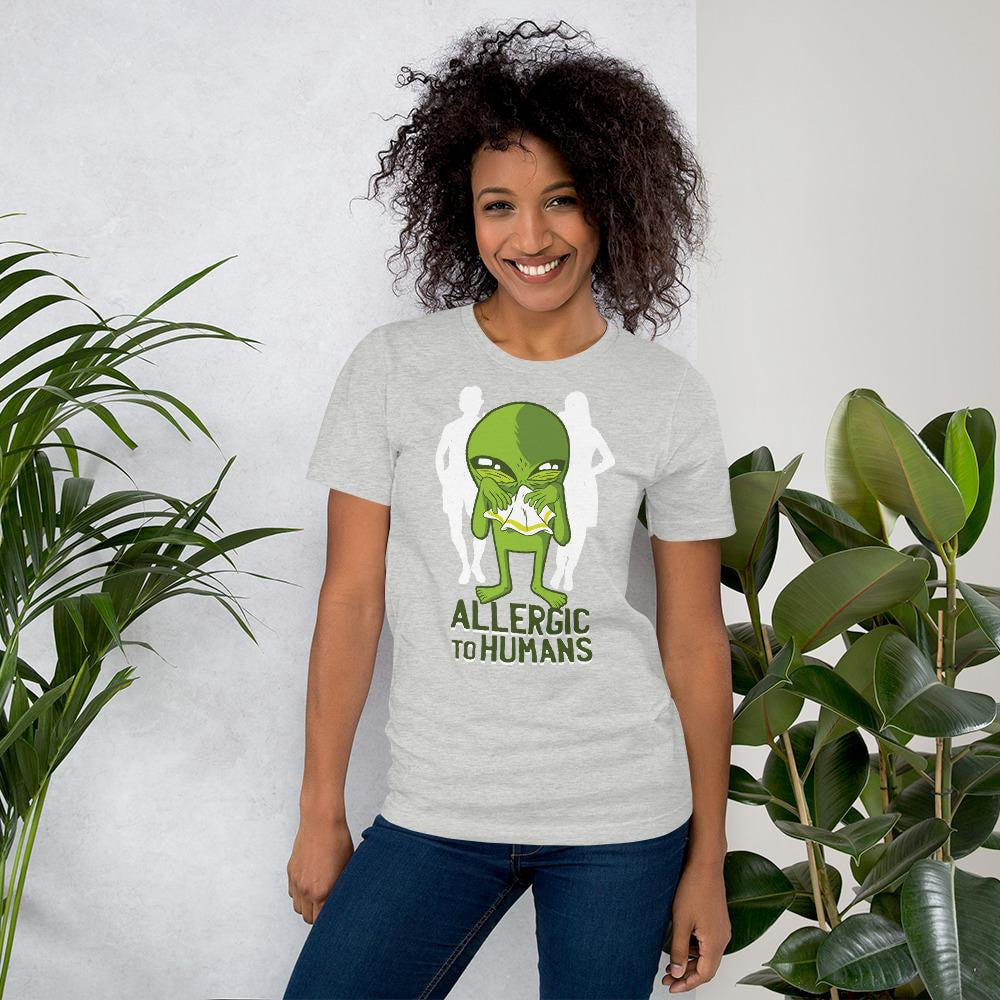 Allergic to Humans Half Sleeve T-Shirt