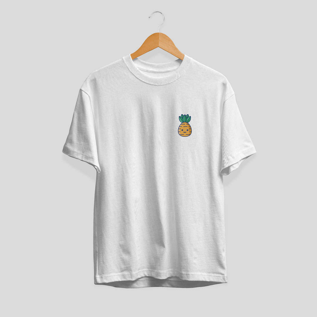 Aloha Pineapple Half Sleeve Unisex T-Shirt #Pocket-design
