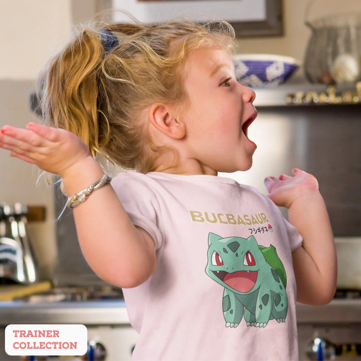 Bulbasaur Toddler's T-Shirt #Pokémon #TrainerCollection