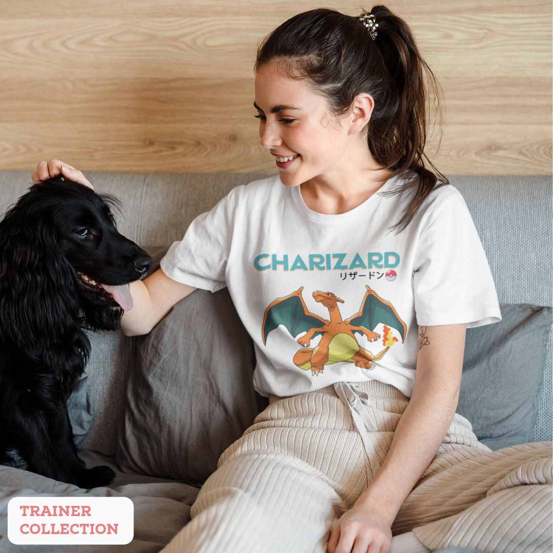 Charizard Unisex Oversized T-Shirt #Pokémon #TrainerCollection