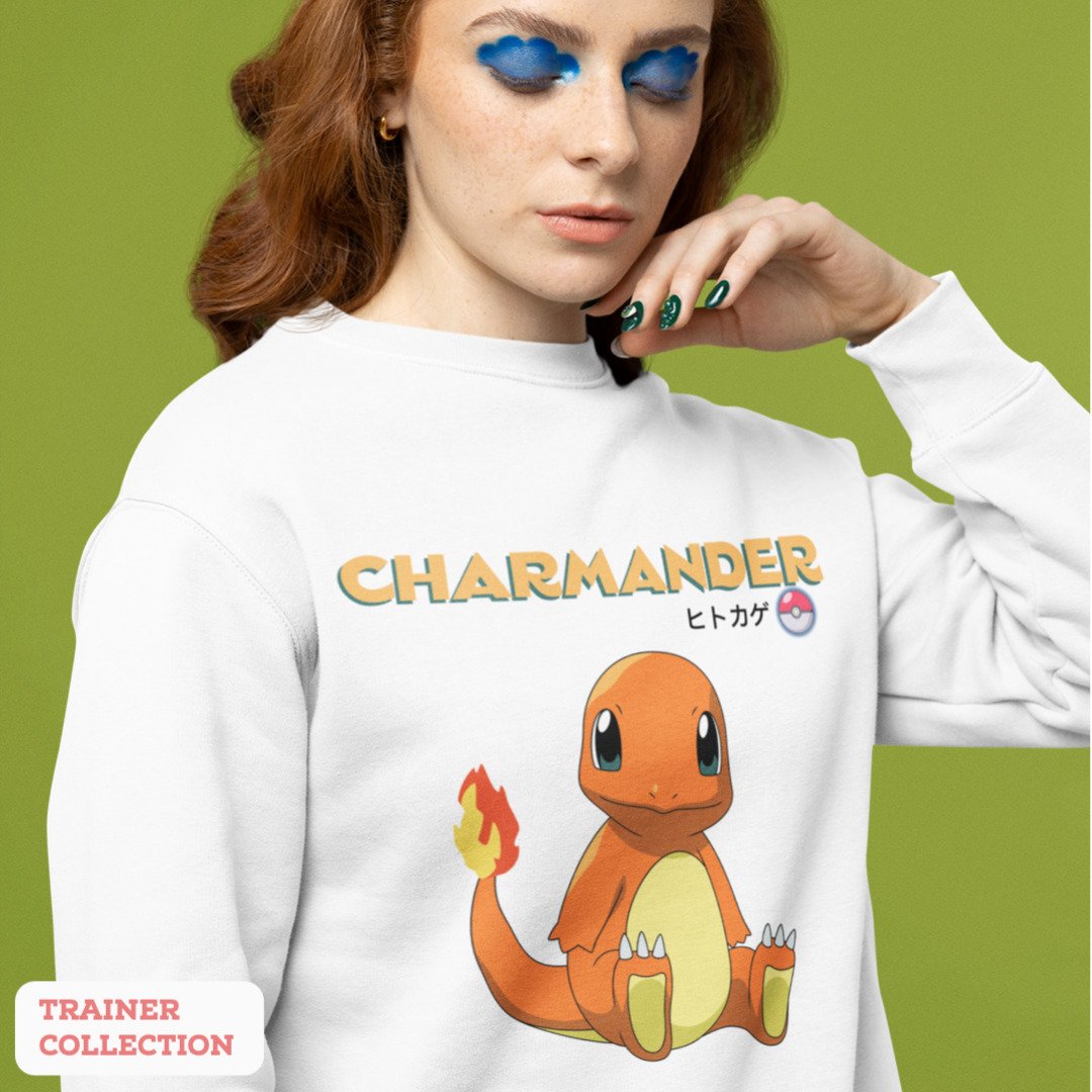 Charmander Unisex Sweatshirt #Pokémon #TrainerCollection