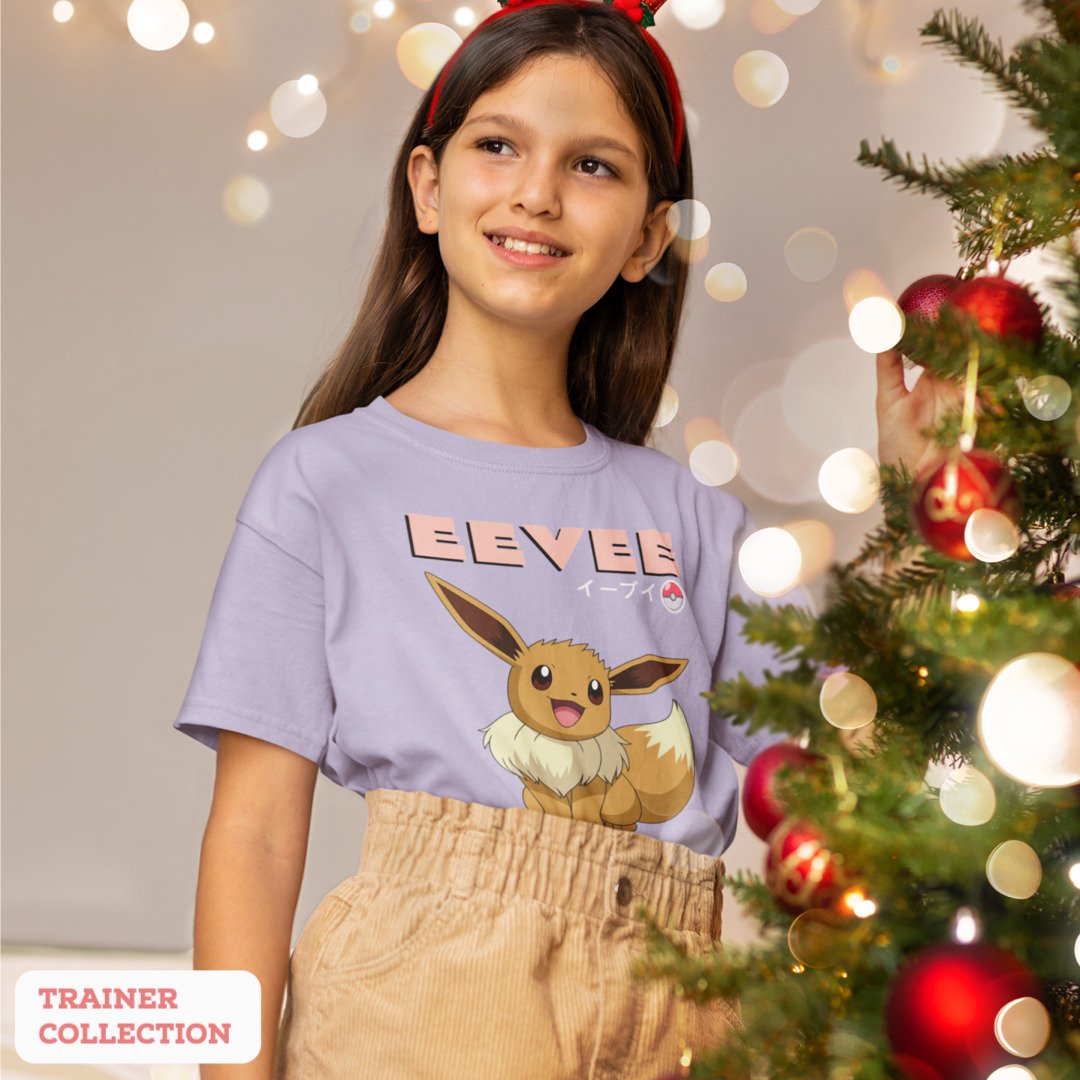 Eevee Kid's T-Shirt #Pokémon #TrainerCollection