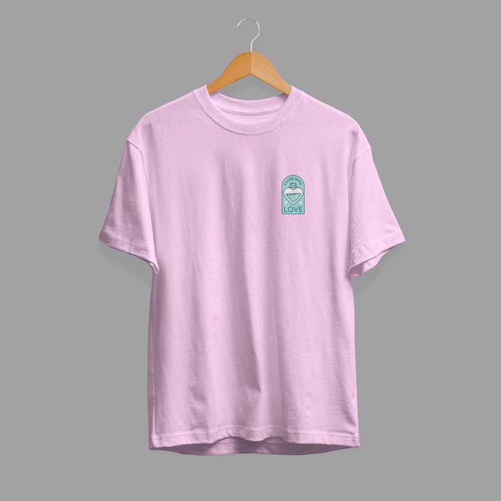 Filled With Love Half Sleeve Unisex T-Shirt #Pocket-design