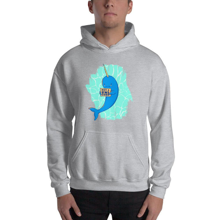 Unicorn Whale Unisex hooded Sweatshirt