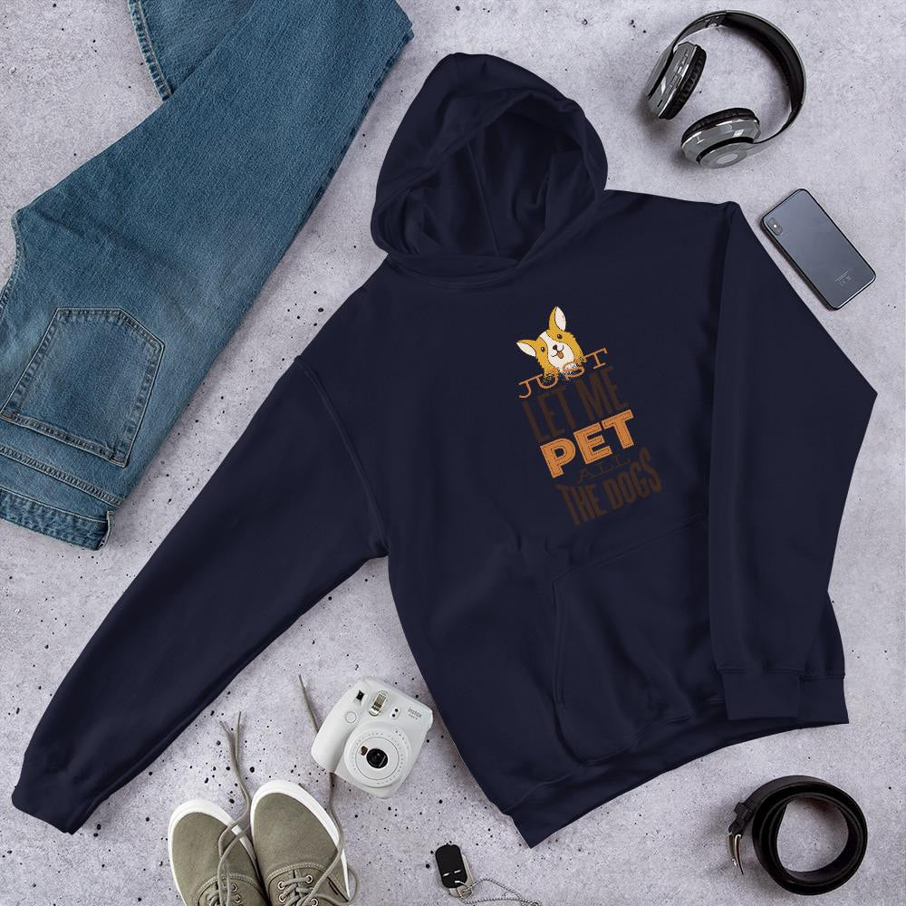 Pet All Dogs Unisex Hooded Sweatshirt