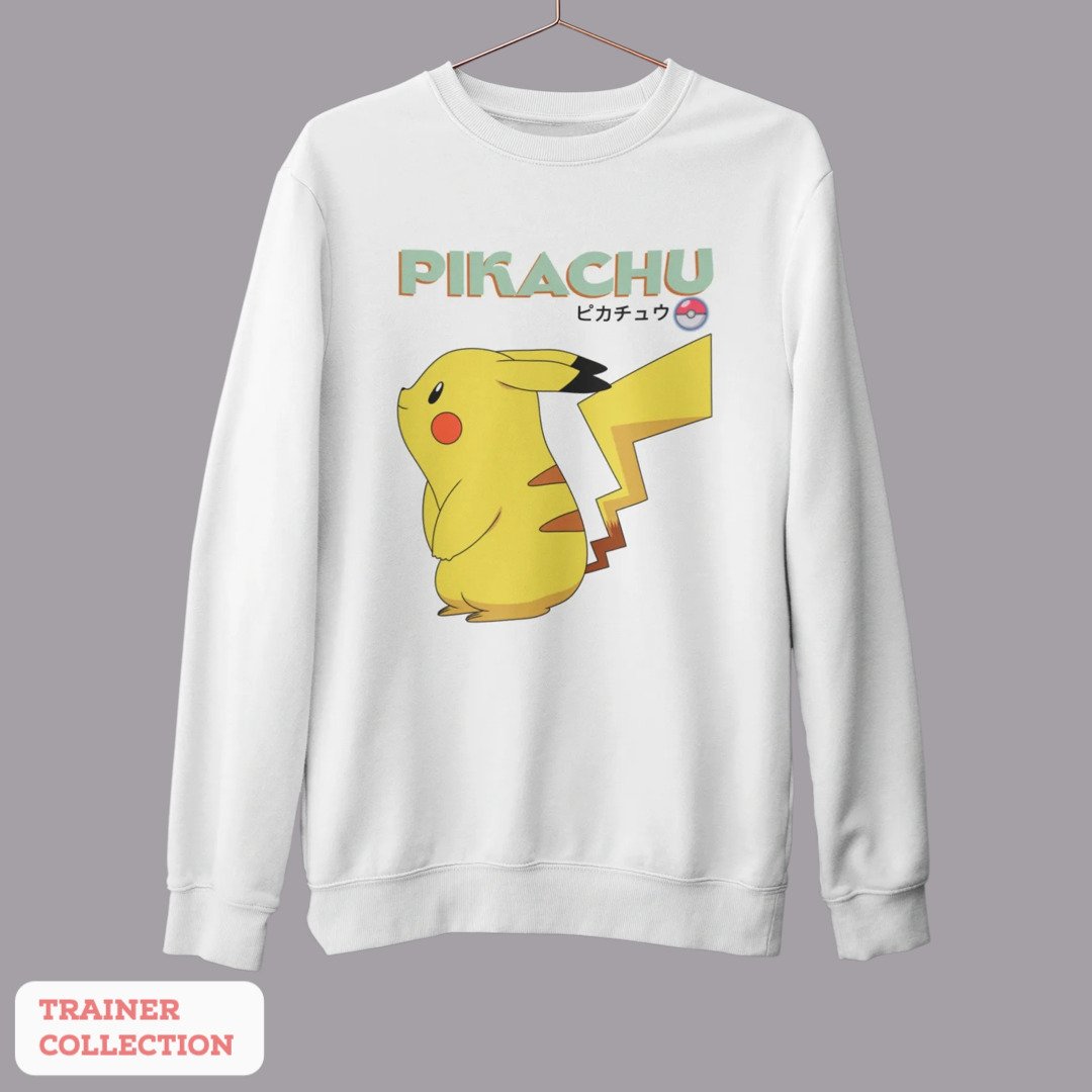 Pikachu Unisex Sweatshirt #Pokémon #TrainerCollection