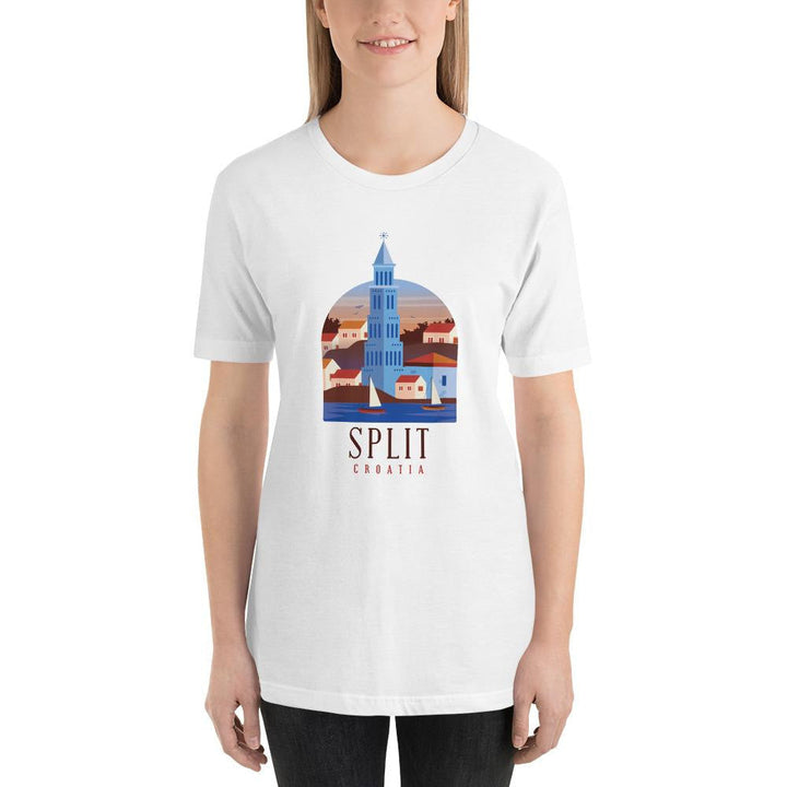 Split Croatia Half Sleeve T-Shirt