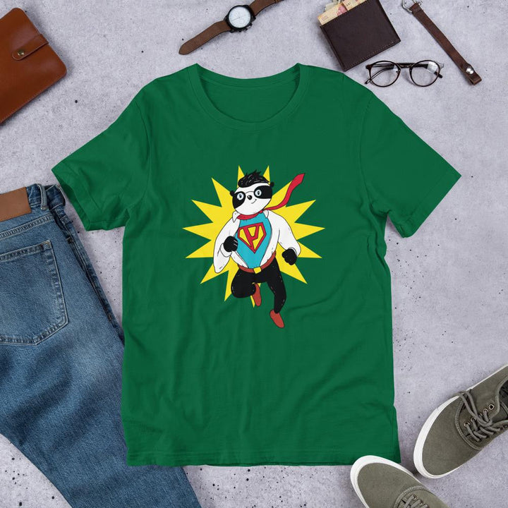 Super Panda Half Sleeve T-Shirt