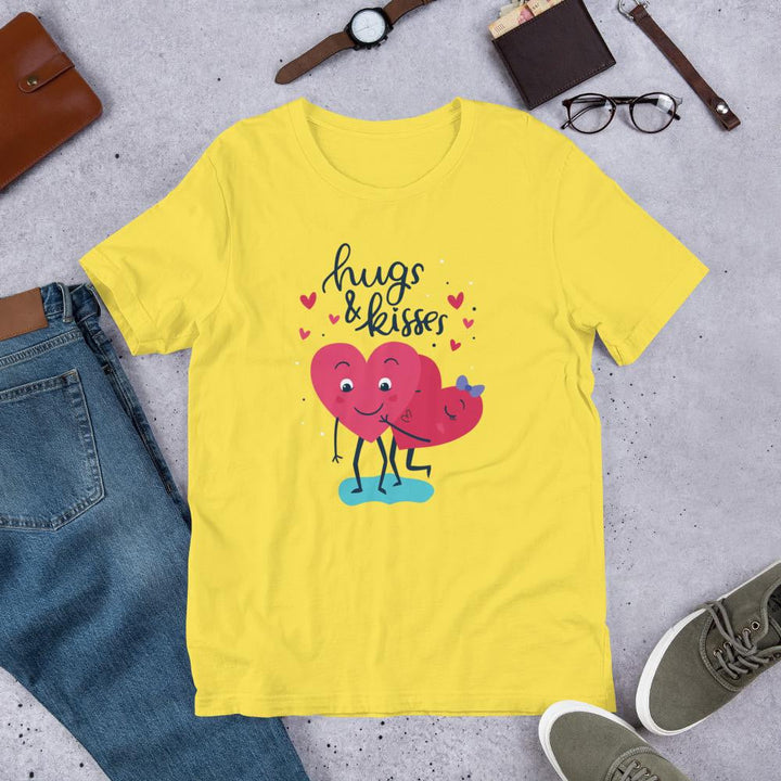 Hugs & Kisses Half Sleeve T-Shirt
