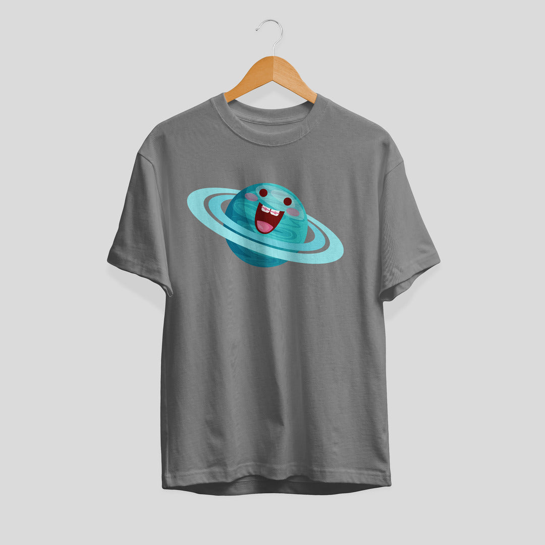 Uranus Cartoon Unisex Half-Sleeve T-Shirt #Plus-sizes