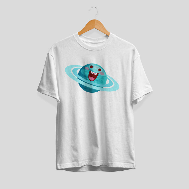 Uranus Cartoon Unisex Half-Sleeve T-Shirt #Plus-sizes