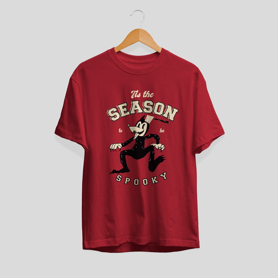 Season To Be Spooky Unisex Half Sleeve T-Shirt