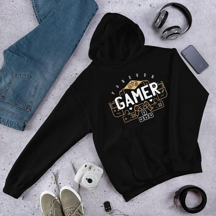 Forever Gamer Unisex Hooded Sweatshirt