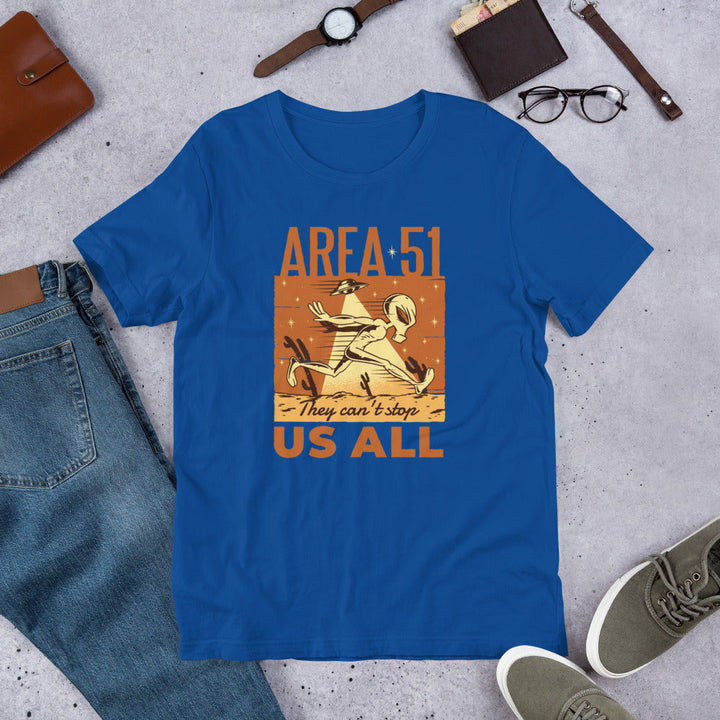 Area 51 Ride Unisex Half-Sleeve T-Shirt #Plus-sizes