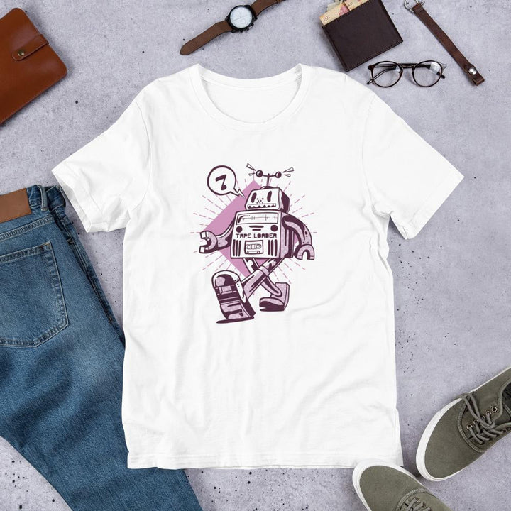 Happy Robot Half Sleeve T-Shirt