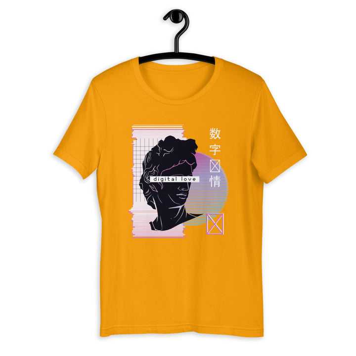 Vaporwave Digital Love Half-Sleeve Unisex T-Shirt