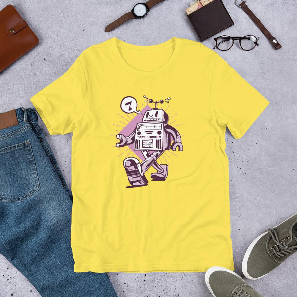 Happy Robot Half Sleeve T-Shirt