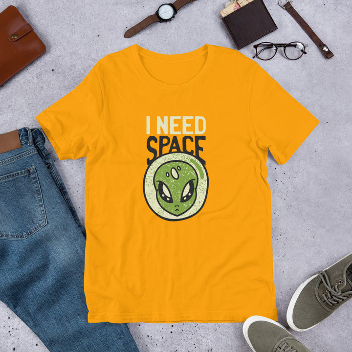 Need Space Alien Half-Sleeve T-Shirt