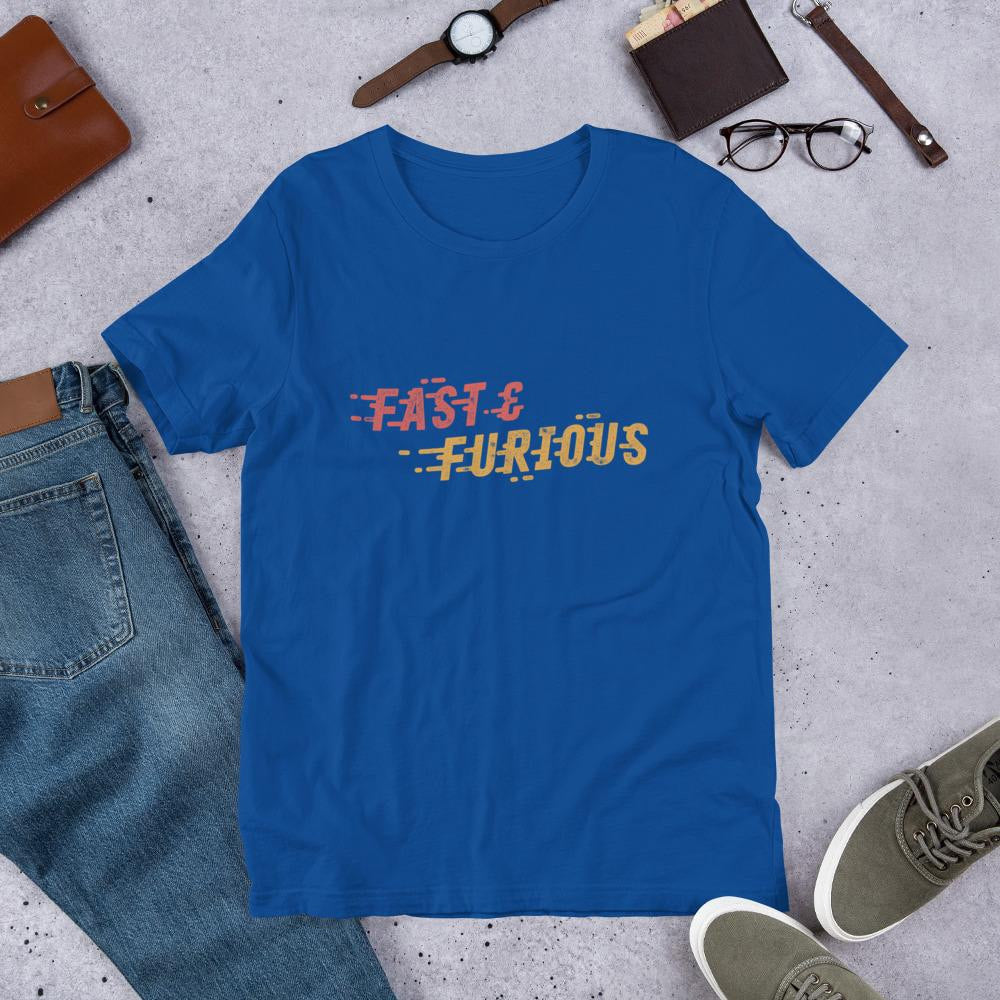 Fast & Furious Unisex Half-Sleeve T-Shirt #Plus-sizes